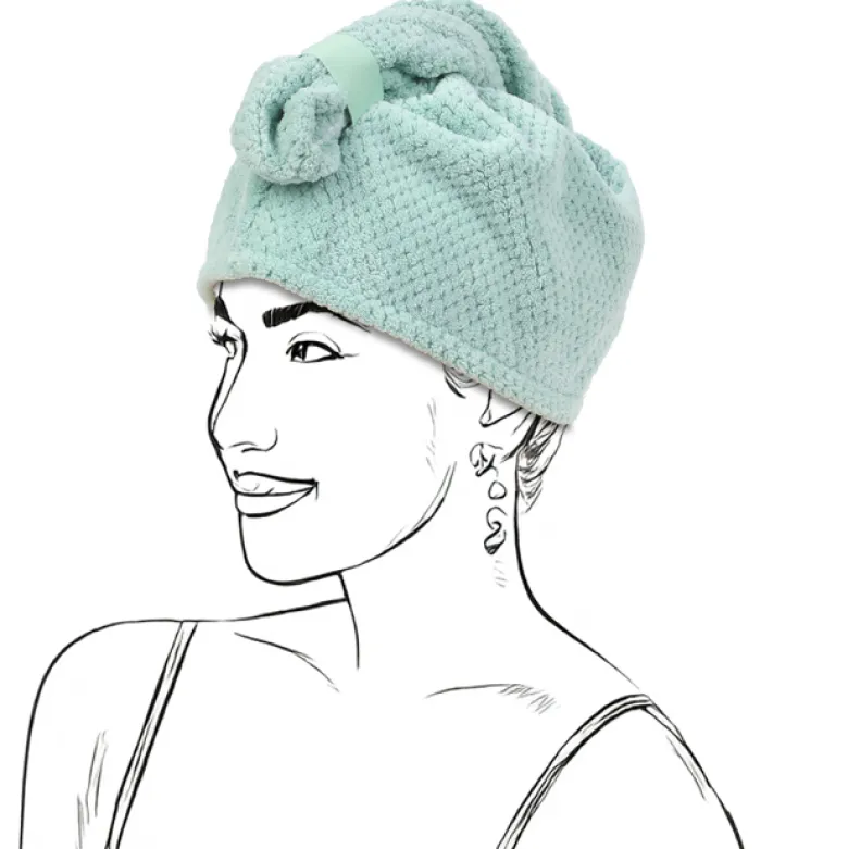 Serviette pour cheveux
