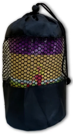 Serviette tapis yoga antidérapante viole