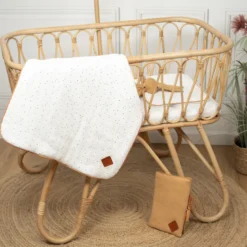 Set berceau couverture coussin jeanne