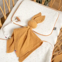 Set berceau couverture coussin jeanne