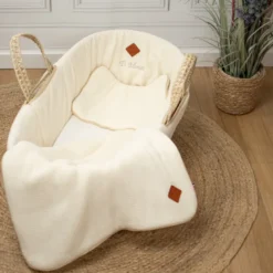 Set berceau couverture coussin jeanne