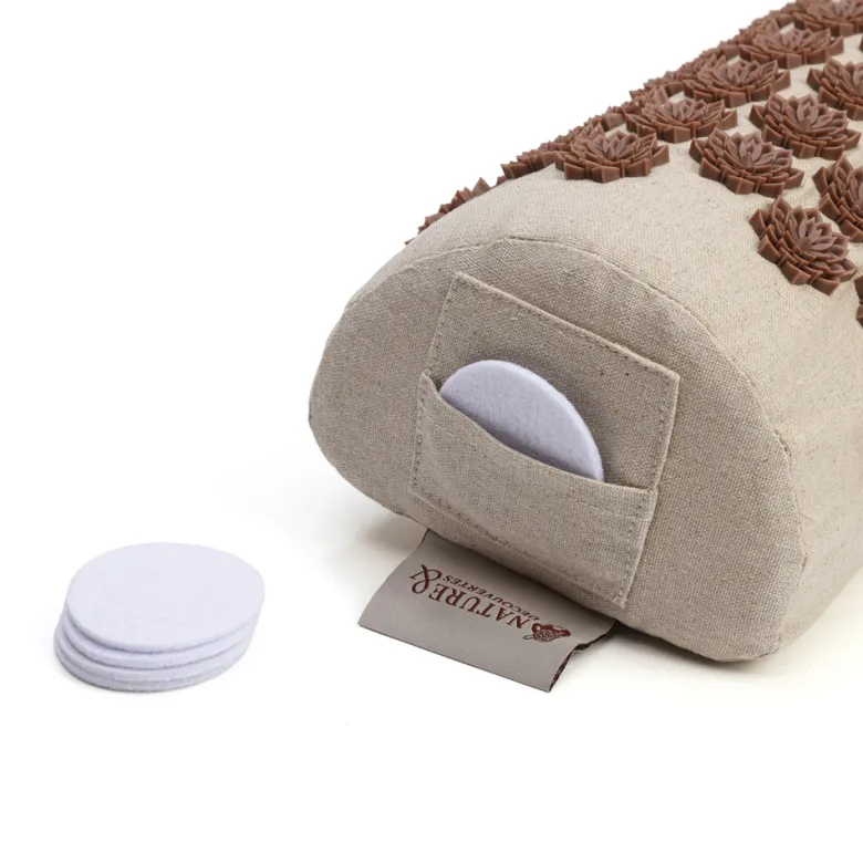 Set d'acupression tapis oreiller et housse de transport