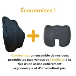 Set de coussin fessier et allongé