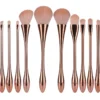 Set de 10 pinceaux a maquillage