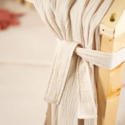Set double ciel de lit cabane beige