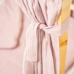 Set double ciel de lit cabane rose