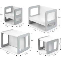 Set milly mally blanc