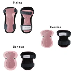 Set 3 protections enfant xs (coudes, gen