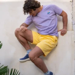 Short en velours jaune - xxl