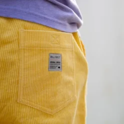 Short en velours jaune - xxl