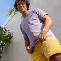 Short en velours jaune - xxl
