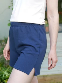 Short pyjama vanneau bleu marine L