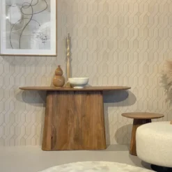 Sienne-console l.140 cm en bois massif