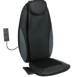 Siège de massage shiatsu chauffant dos complet 4 têtes rotatives détente ciblée