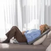 Siège massant shiatsu avec têtes de massage souples et chaleur relaxante