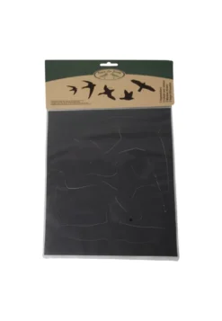 5 silhouettes d'oiseaux autocollantes an