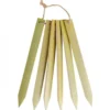 Six marquoirs de plantation bambou longs