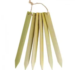 Six marquoirs de plantation bambou longs