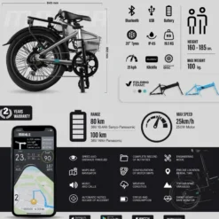 Smartbike legend monza 14ah noir