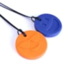 Smiley à mâcher ark - bleu - jouet et ou