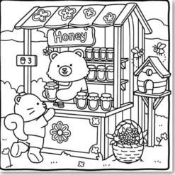 Snuggly Friends Petites boutiques cosy Coloriages fun et mignons