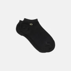 Socquettes unies noir