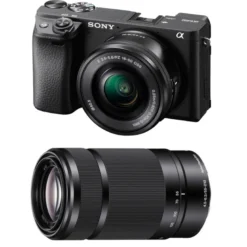 Sony alpha 6400 noir + 16-50 + 55-210