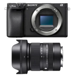 Sony alpha 6400 + sigma objectif 18-50mm f2.8 dc dn contemporary