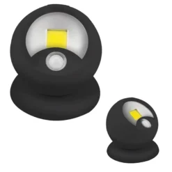 Spot cob 360° detecteur mouvement veilleuse torche detachable aimantee