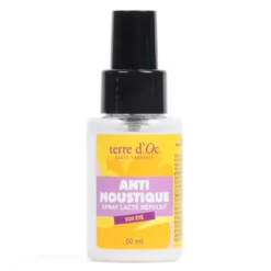 Spray lacté répulsif anti-moustique SOS été terre d'Oc