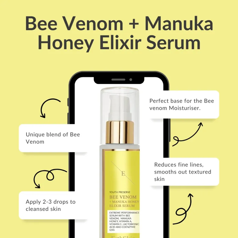 Sérum venin d'abeille & miel 60ml