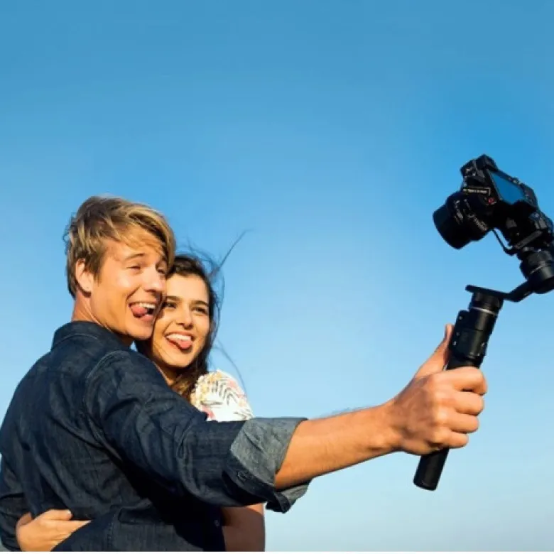 Stabilisateur FeiyuTech G6 2 axes pour caméras numériques sport