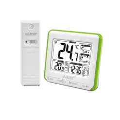 Station de temp. Avec alertes vert