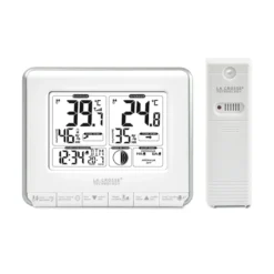 Station de temp, lune, alertes grise