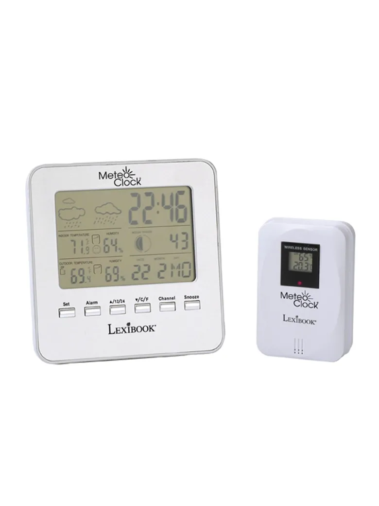 Station meteo meteoclock silver