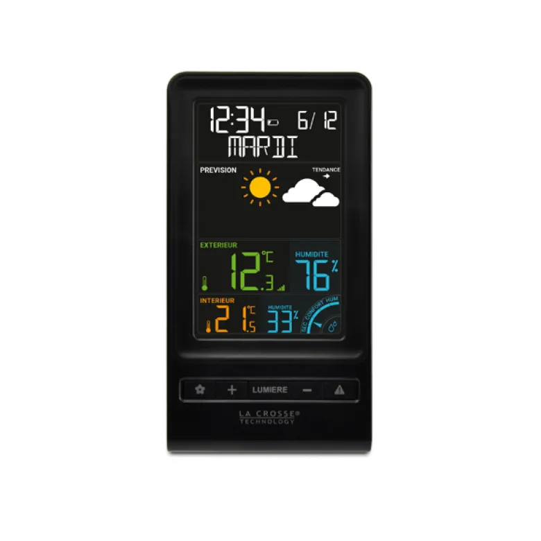 Station météo couleurs avec sonde