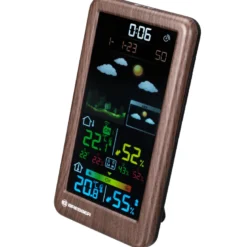 Station météo sans fil bresser neomeo v design en bois