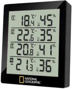 Station thermo-hygro 4 points de mesure