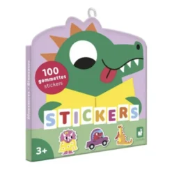 Stickers x 100 - dinosaures - janod