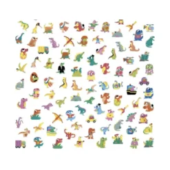 Stickers x 100 - dinosaures - janod