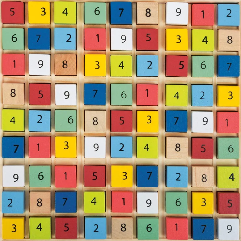 Sudoku multicolore