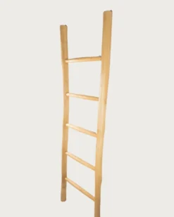 Sumba - échelle de salle de bain en bois de bambou 170 cm