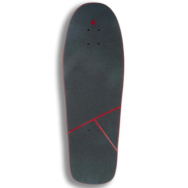 Surfskate premium – sensation surf authentique sur asphalte Rouge intense