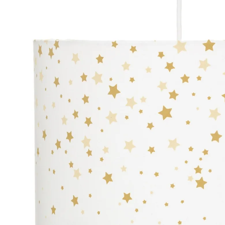 Suspension blanc et ocre