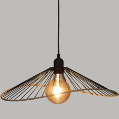 Suspension métal alara noir d45