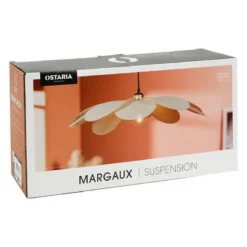 Suspension métal et lin petite margaux d