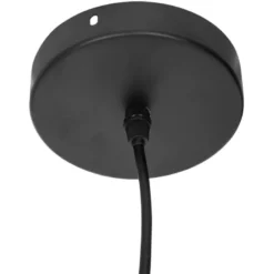 Suspension métal filaire d19 h22 noir
