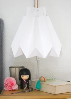 Suspension origami en papier - kit diy