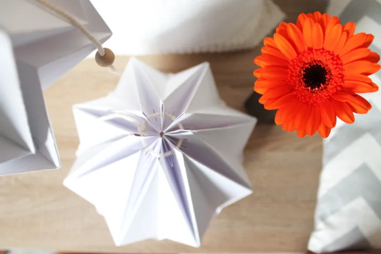 Suspension origami uni - taille m