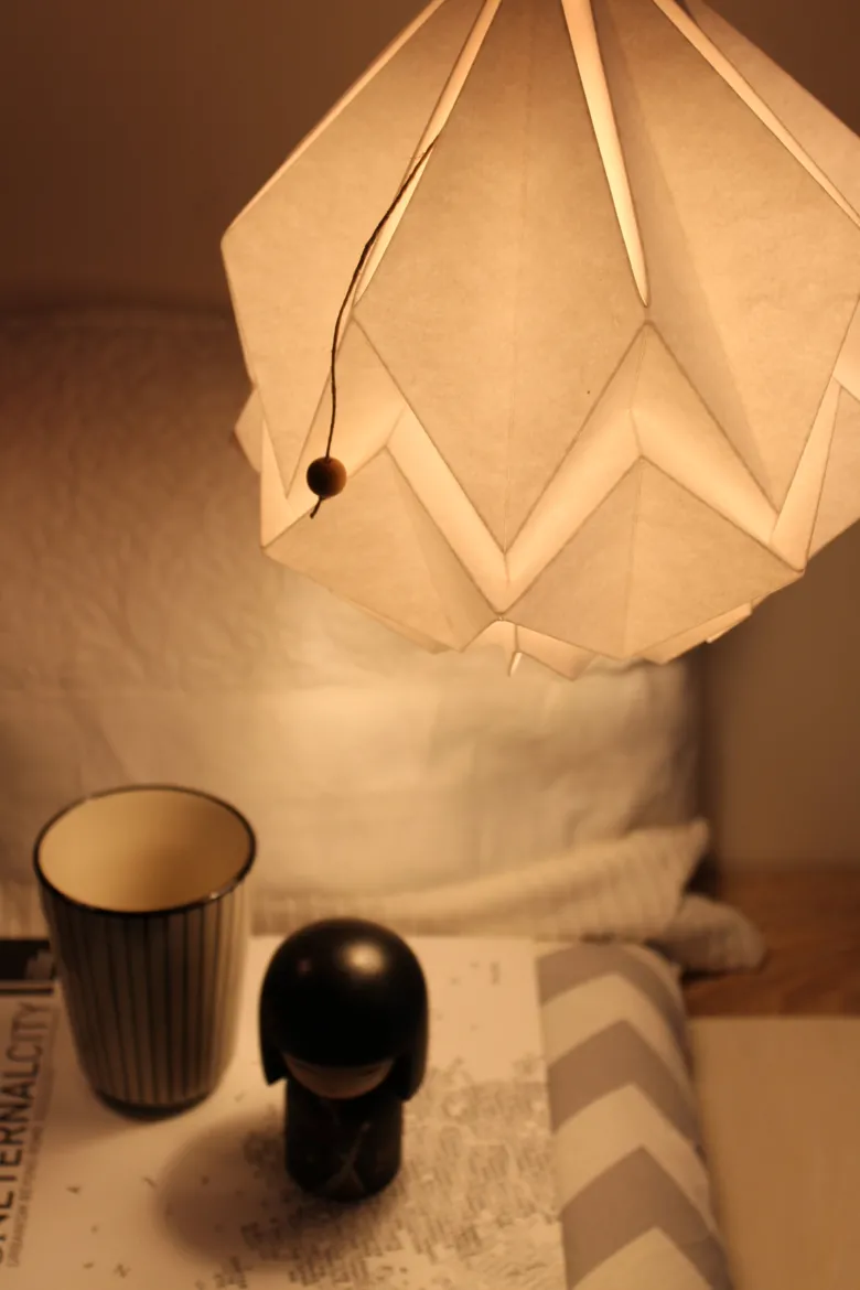 Suspension origami uni - taille s